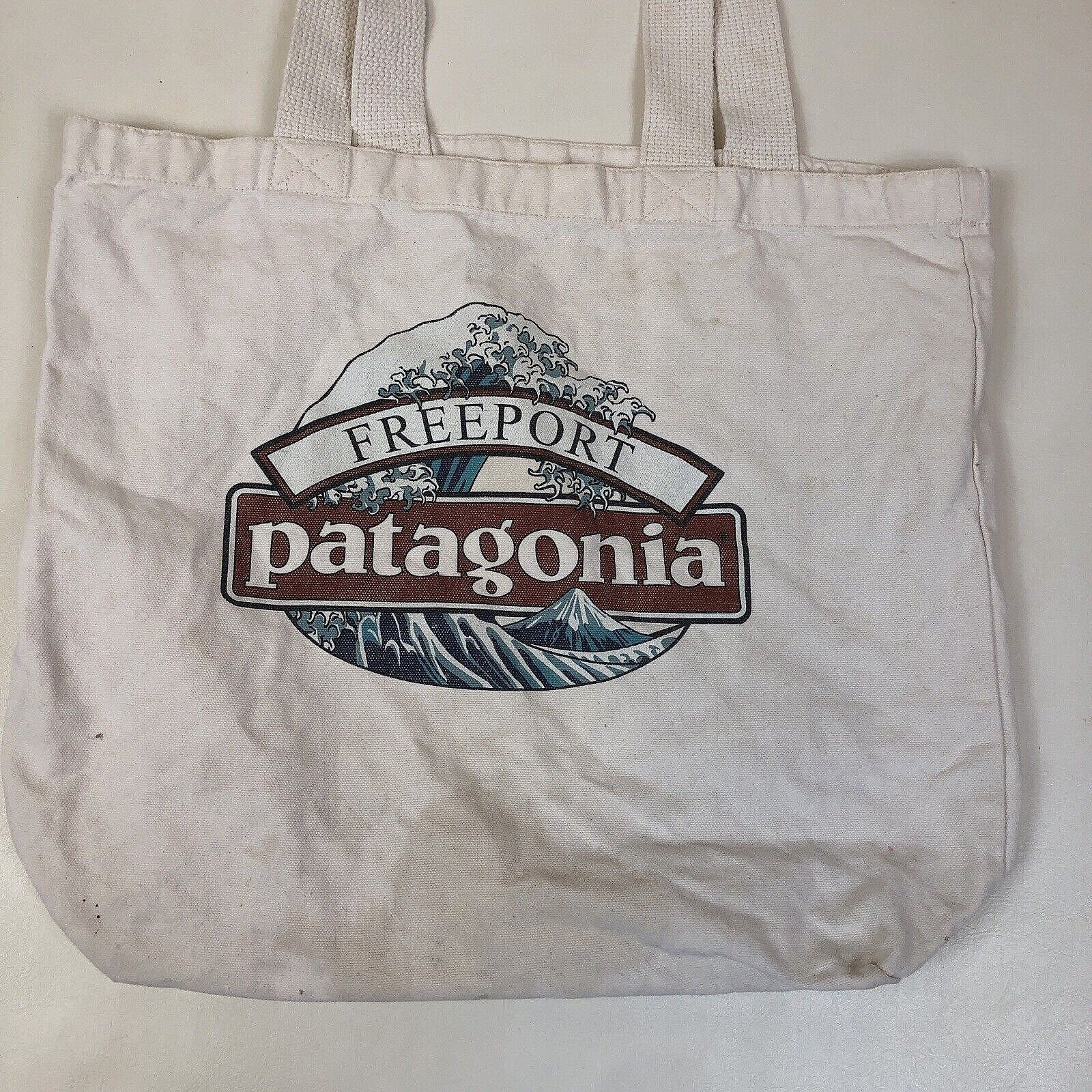 Patagonia × Vintage Patagonia Freeport Maine Benefecial T's 90s Tote Bag Size ONE SIZE - 2 Thumbnail
