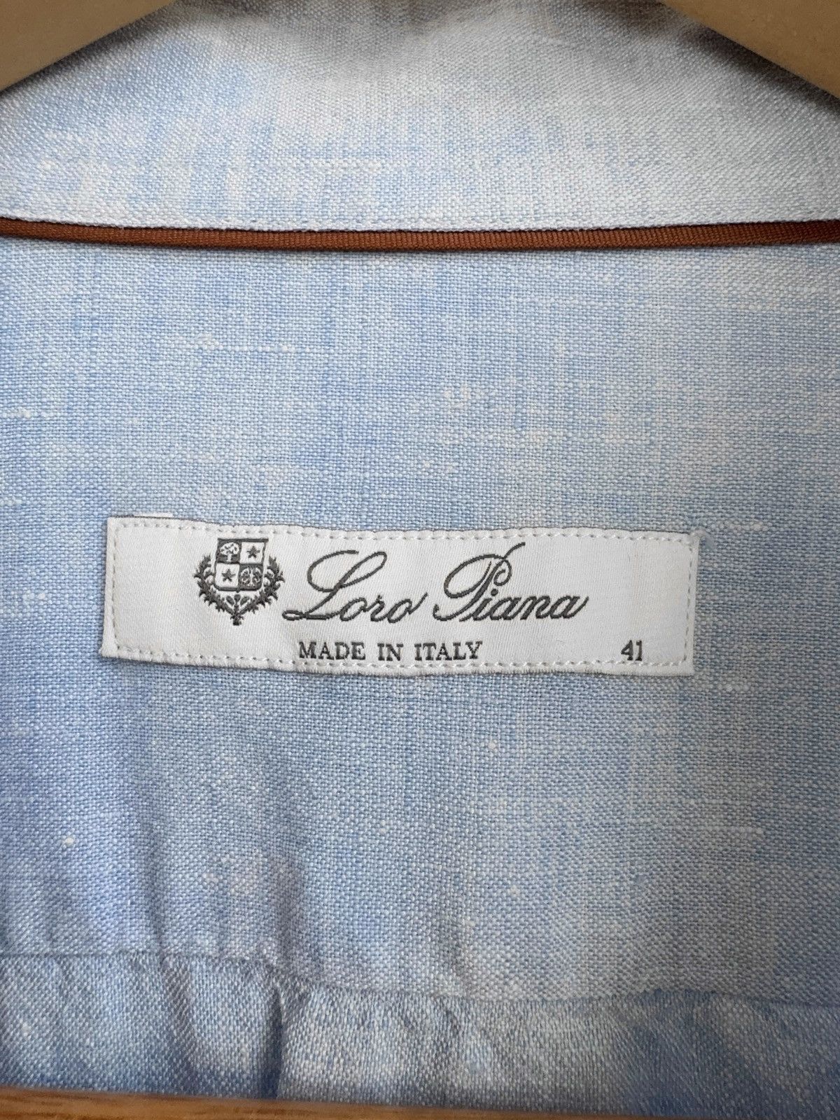 Loro Piana Loro Piana Linen Silk Shirt Size US M / EU 48-50 / 2 - 12 Thumbnail