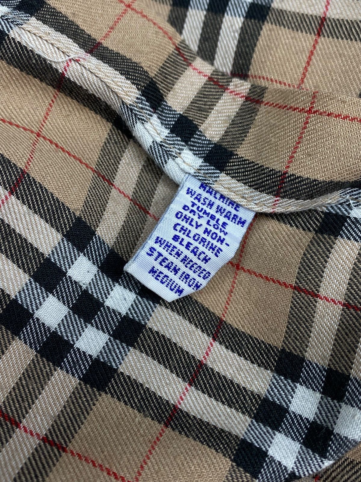 Polo Ralph Lauren 🔥 VNTG POLO RALPH LAUREN NOVA CHECK PATTERN BURBERRY VIBES Size US L / EU 52-54 / 3 - 16 Thumbnail