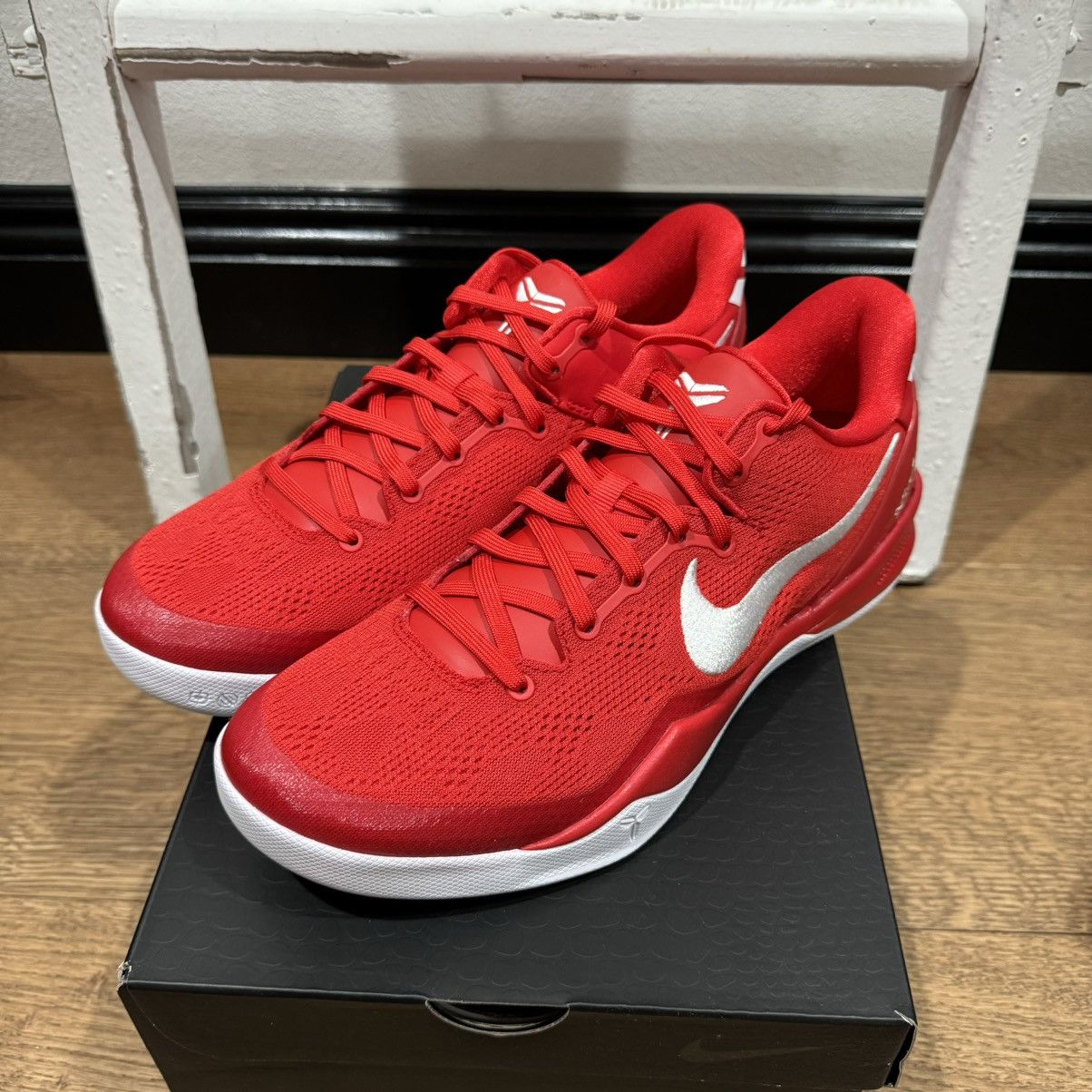 Nike Nike Kobe Viii Proto University Red/White 10 Size US 10 / EU 43 - 1 Thumbnail