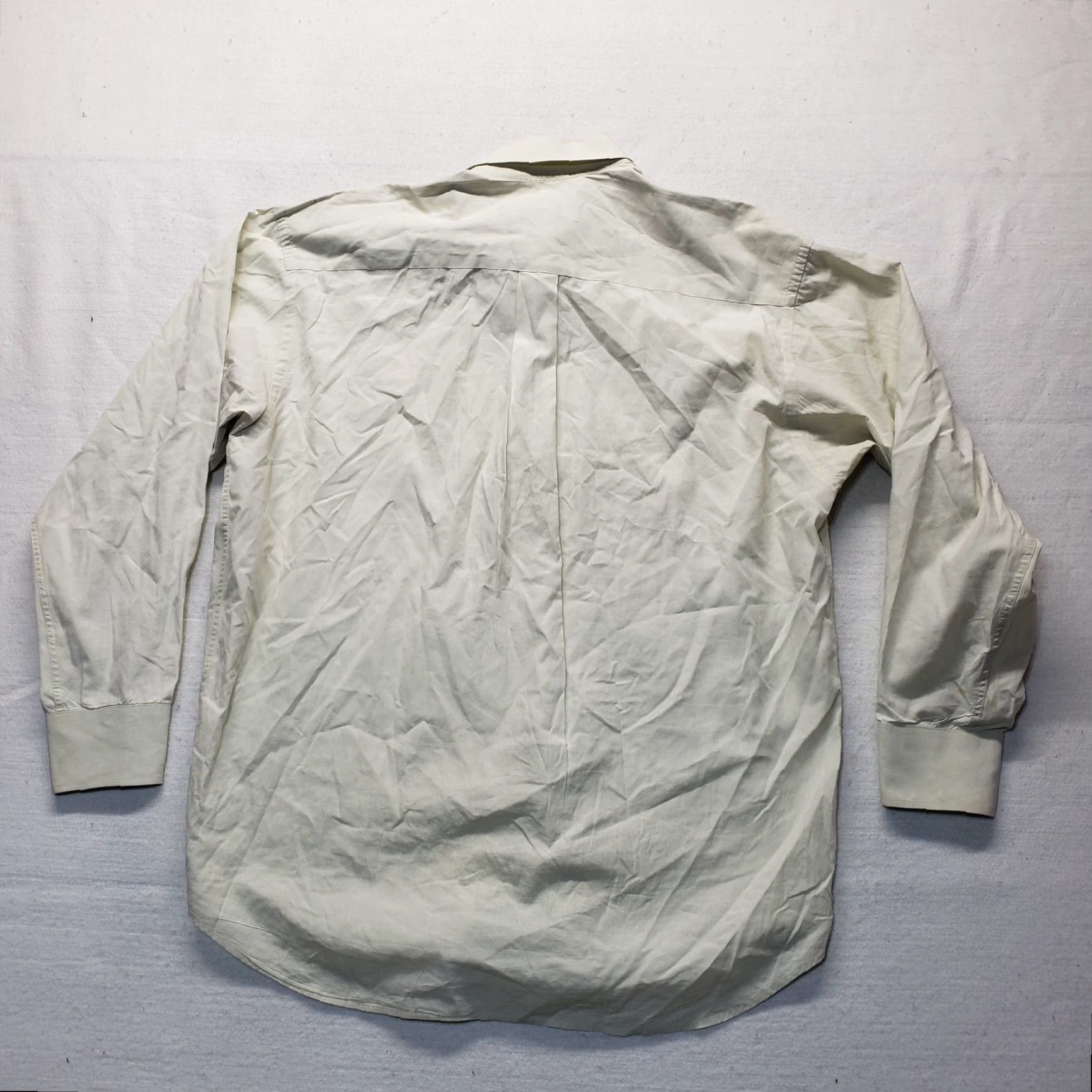 Banana Republic BANANA REPUBLIC Shirt Men L Green Cotton Button-Up Long Sleeve Adult Large Regular Fit 100% Cotton Classic Button-Down Shirt Size US L / EU 52-54 / 3 - 8 Thumbnail