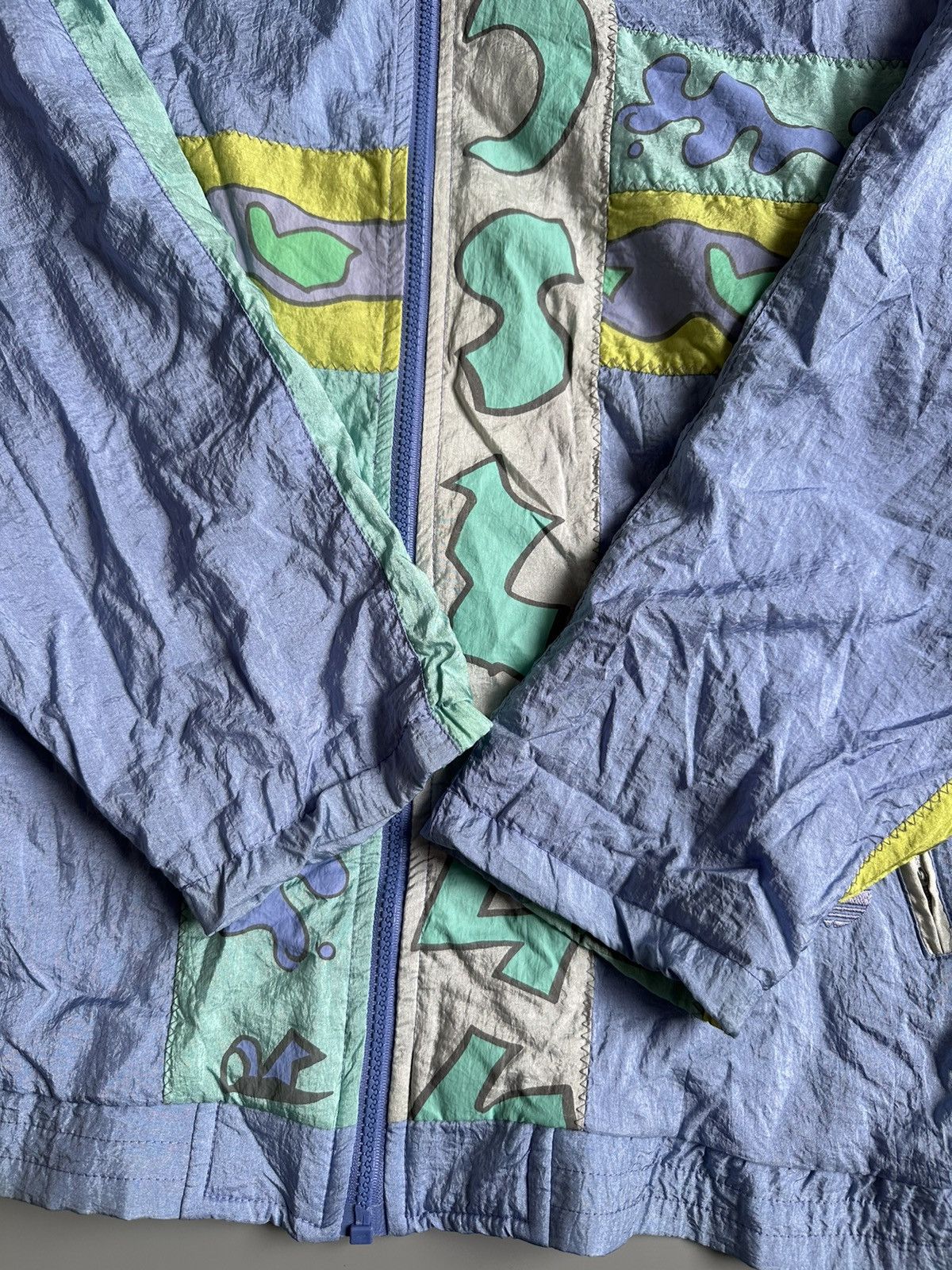 Adidas Vintage 80s Adidas Nylon Tracksuit Jacket Pants Size M Size US M / EU 48-50 / 2 - 9 Thumbnail