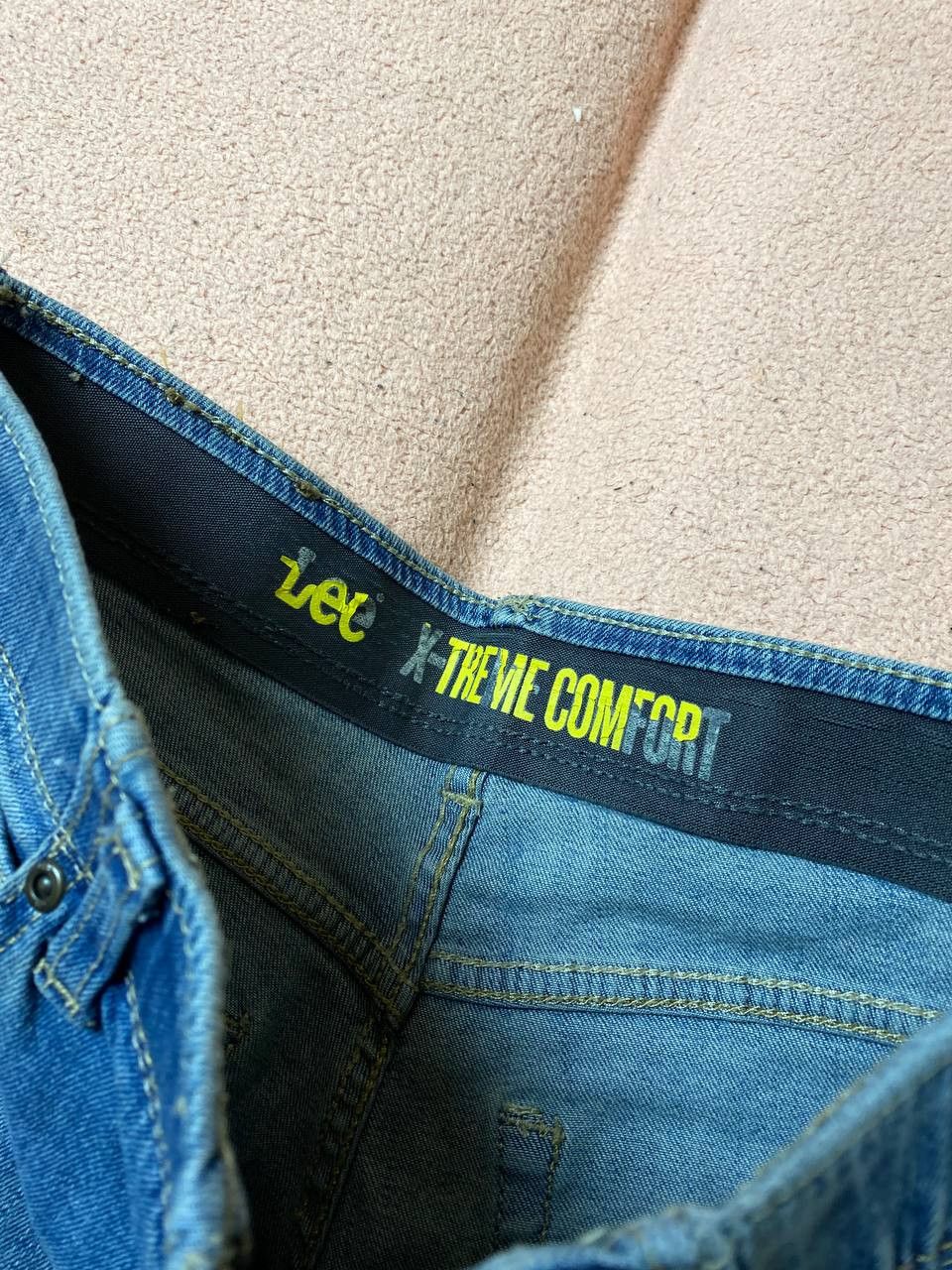 Lee × Vintage BAGGY DISTRESSED LEE DENIM JEANS Size 25" / US 0 / IT 36 - 2 Thumbnail