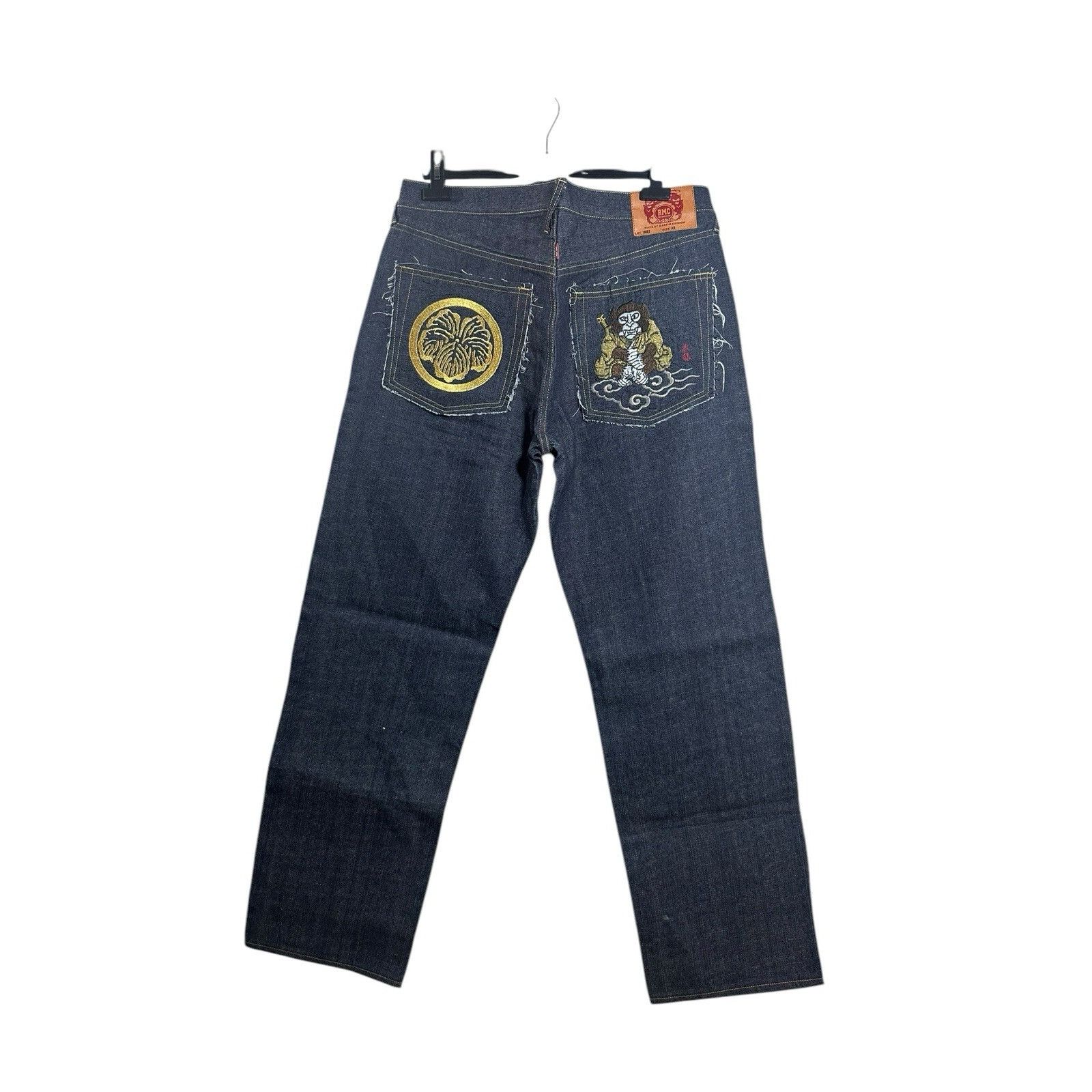 Red Monkey Vintage Red Monkey Company RMC Jeans Denim Baggy 90’s 2000’s Size US 38 / EU 54 - 3 Thumbnail