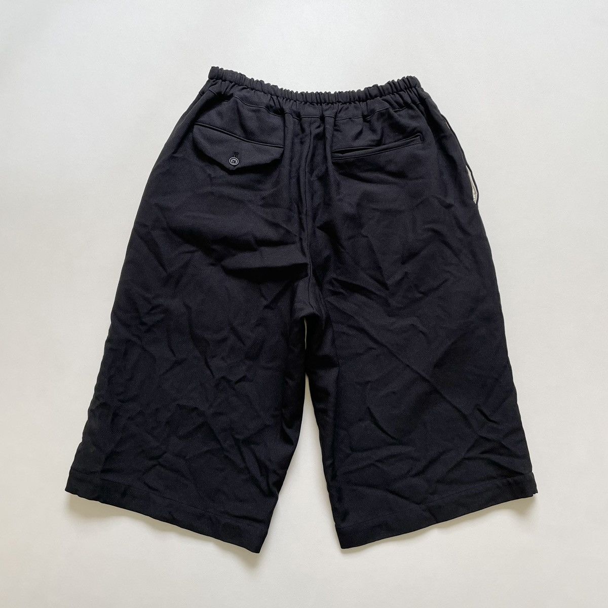 Comme des Garcons Black Boxy Fit Tech Twill Shorts Size US 32 / EU 48 - 10 Thumbnail