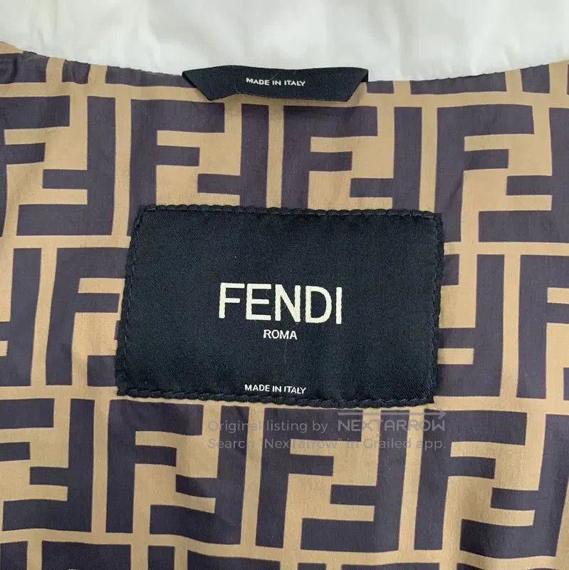 Fendi FENDI White Men's Puffer Jacket . Size US S / EU 44-46 / 1 - 5 Thumbnail