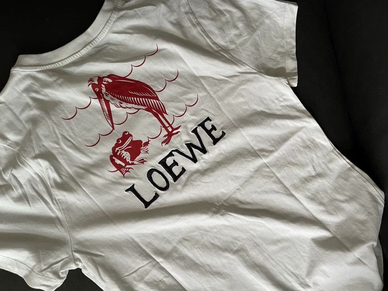 Loewe LOEWE White T-shirt logo Size US S / EU 44-46 / 1 - 3 Thumbnail