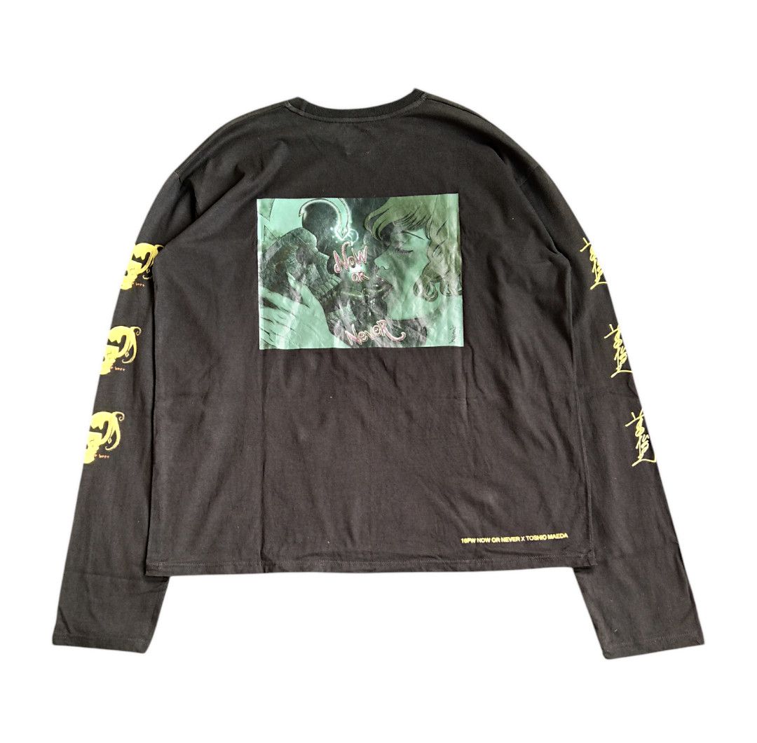 VTG FW16 Now Or Never x Toshio Maeda Long Sleeve T shirt