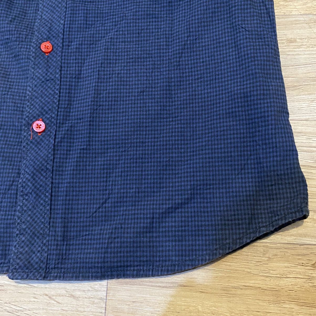 Evisu Evisu Blue Navy Button Up Shirts Size US M / EU 48-50 / 2 - 7 Thumbnail