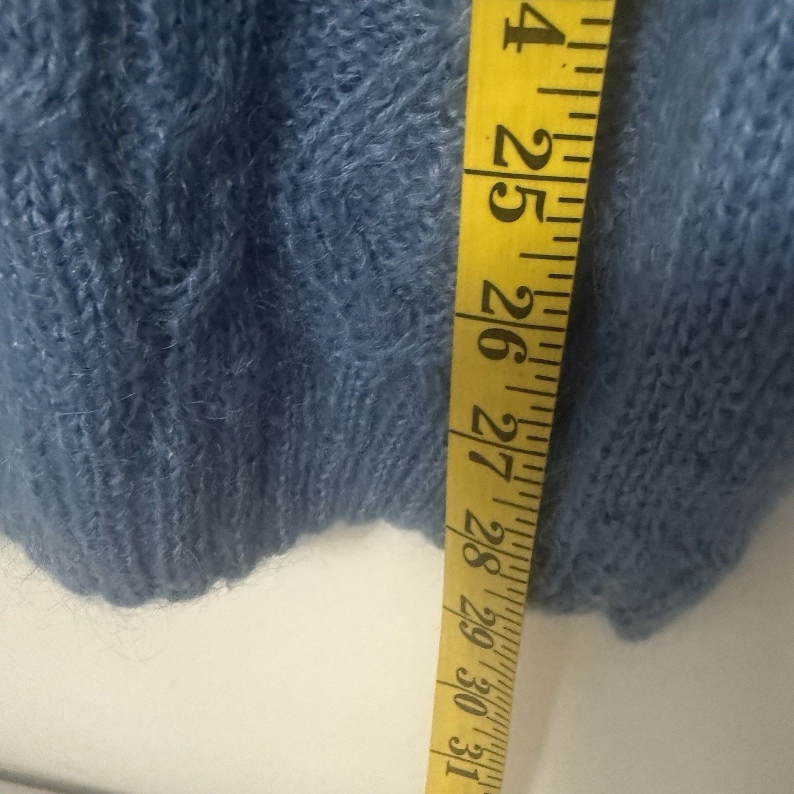 Other Mohair Sweater Cable Knit Fisherman Crew Preppy Coastal Size M / US 6-8 / IT 42-44 - 6 Thumbnail