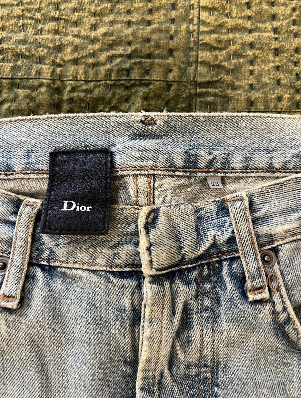 Dior Dior SS06 “Crash” Denim Size US 28 / EU 44 - 2 Thumbnail