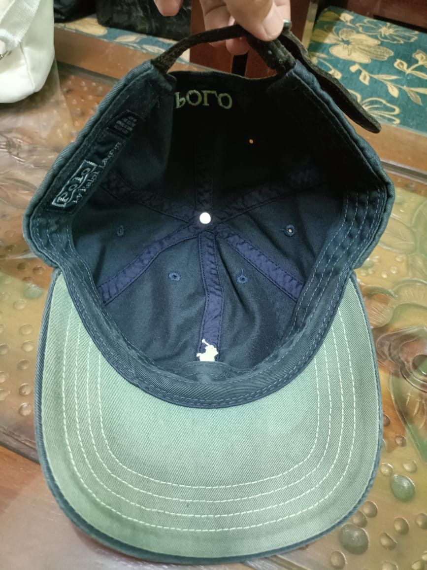 Polo Ralph Lauren × Ralph Lauren Polo Ralph Lauren Small Pony Faded Hat Leather Strap Size ONE SIZE - 5 Thumbnail
