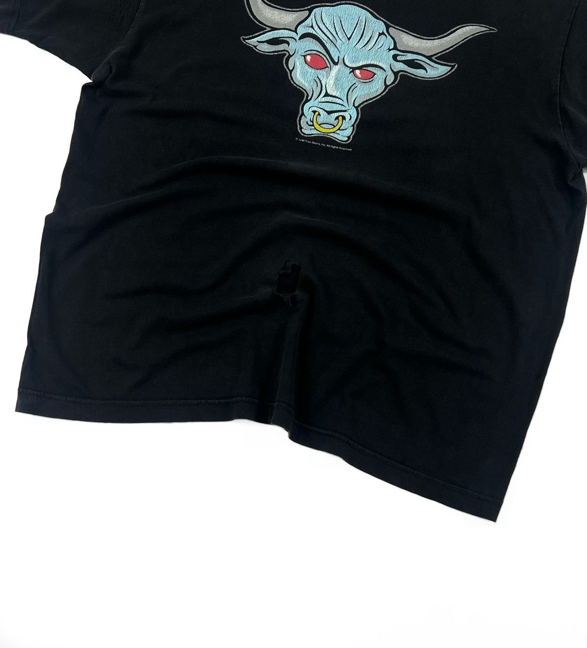 Vintage × WWE × WWF Vintage WWE WWF Wrestling 1998 T-Shirt The Rock Layin Size US M / EU 48-50 / 2 - 12 Thumbnail