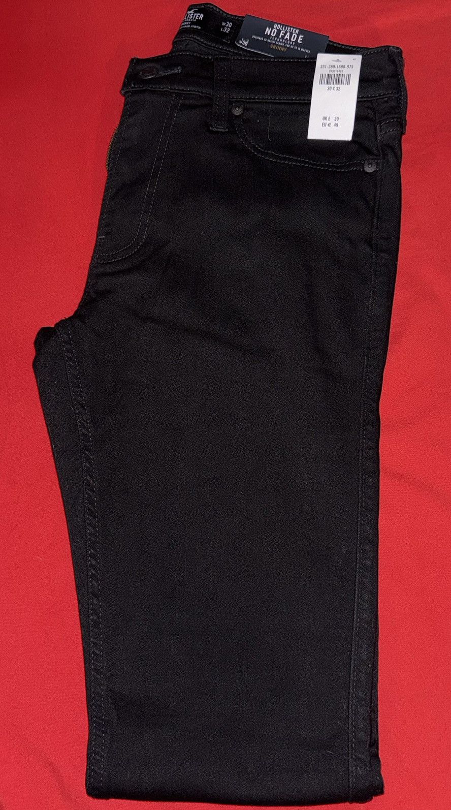 Hollister Hollister Black Skinny Jeans 30x32 Size US 30 / EU 46 - 1 Thumbnail
