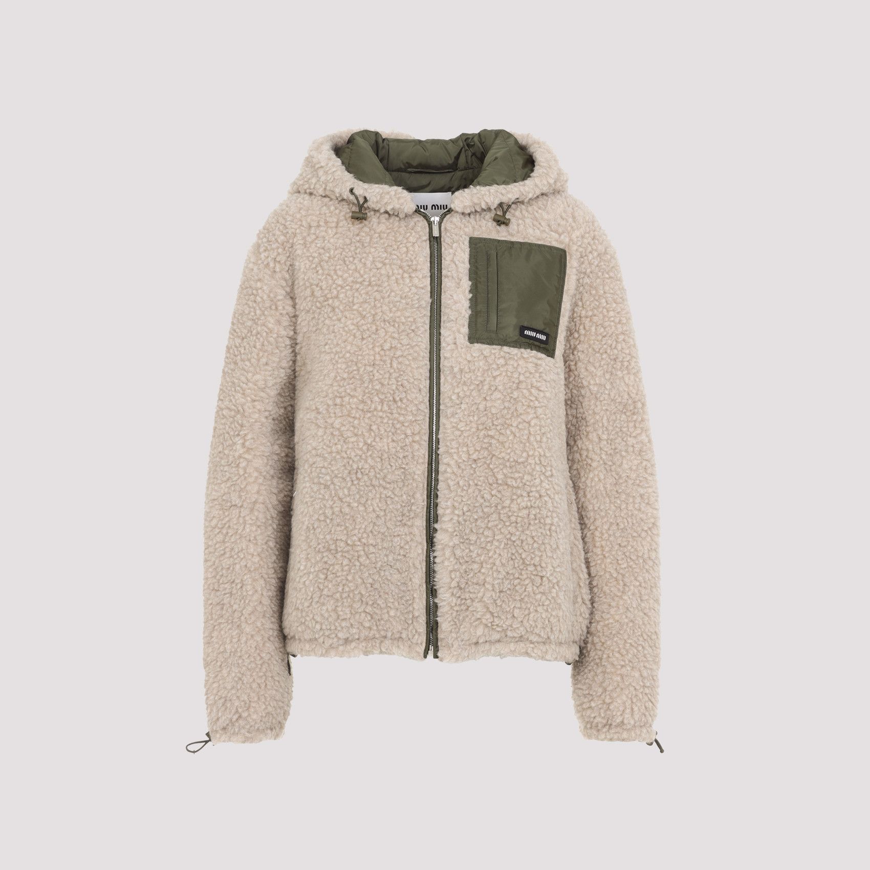 Miu Miu Miu Miu Wool Zip Jacket Size IT 40 | Grailed