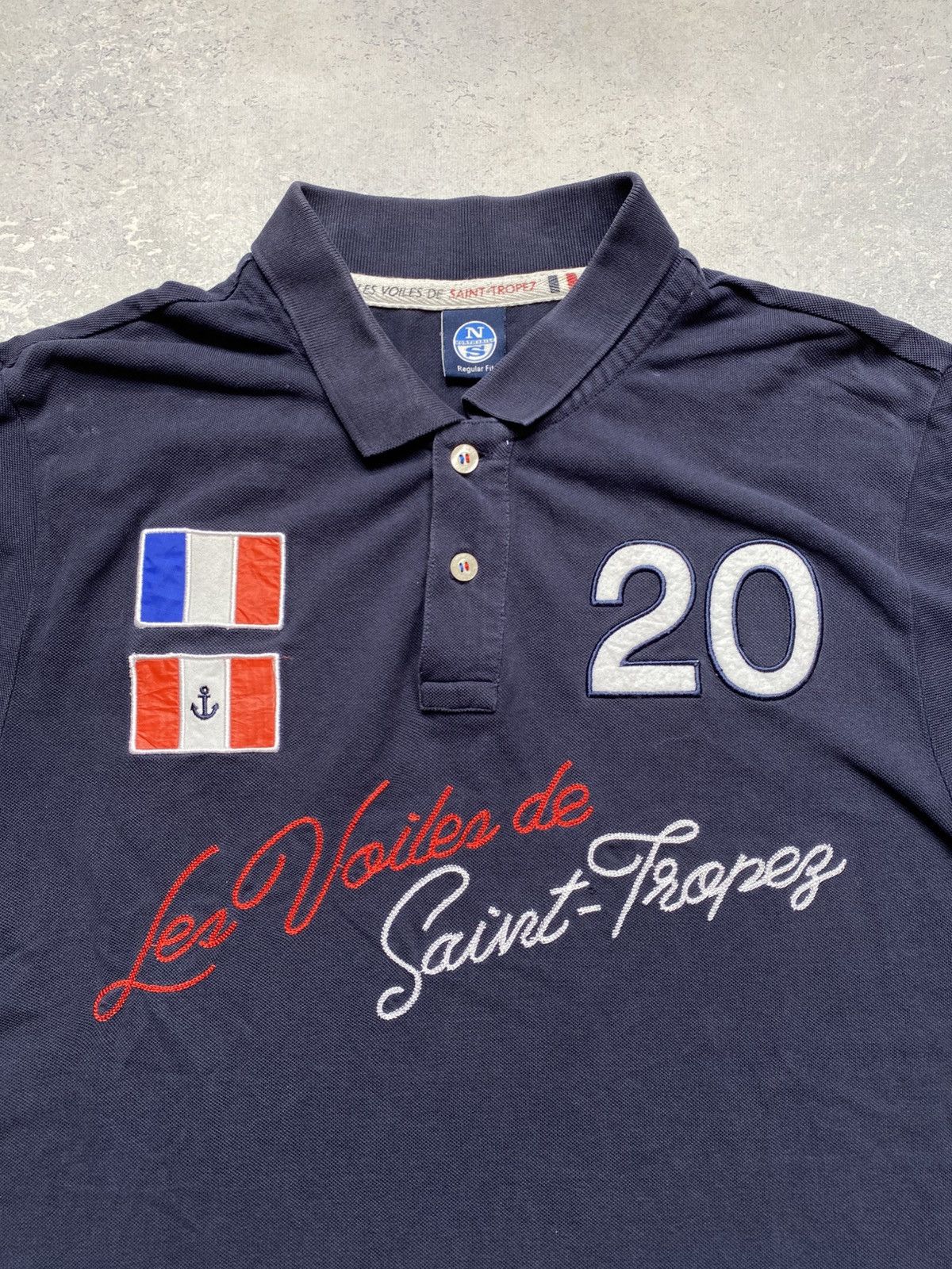 Other North Sails Les Voiles De Saint Tropez Polo Shirt Size US L / EU 52-54 / 3 - 3 Thumbnail