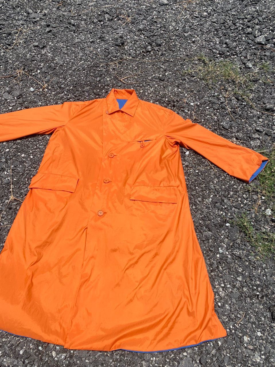 Issey Miyake × Vintage Vintage Issey miyake reversible button up trench coat Size US M / EU 48-50 / 2 - 7 Thumbnail