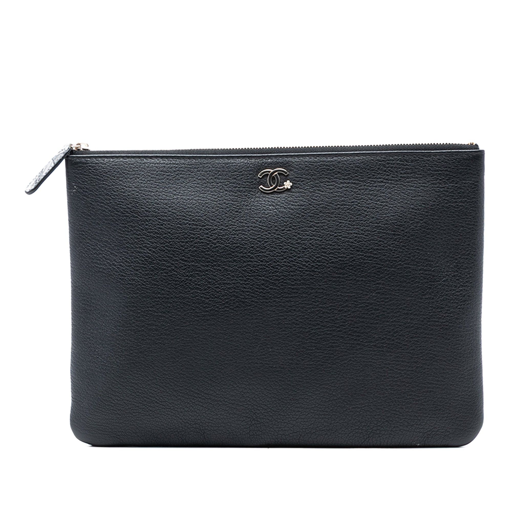 Chanel Medium Goatskin Lucky Clover O Case Clutch Size ONE SIZE - 1 Thumbnail