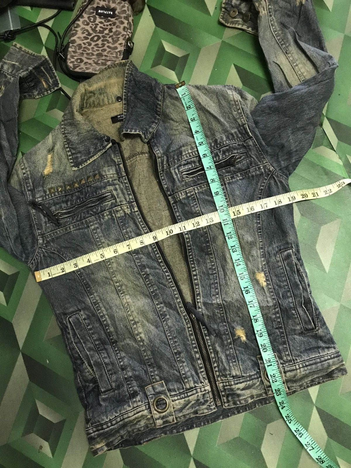 In The Attic × Japanese Brand RARE IN THE ATTIC DENIM DISTRESS Size M / US 6-8 / IT 42-44 - 10 Thumbnail