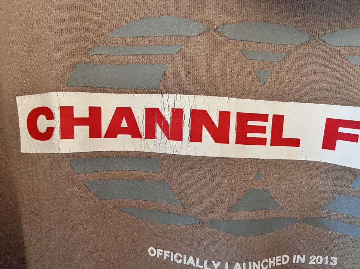 D.TT.K D.TT.K Sample Channel Four Zip Up Hoodie Size US XL / EU 56 / 4 - 4 Thumbnail