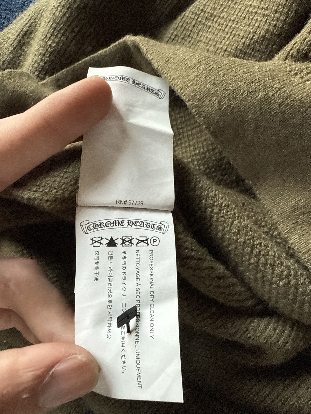 Chrome Hearts Chrome Hearts Cashmere sweater Size US XL / EU 56 / 4 - 7 Thumbnail