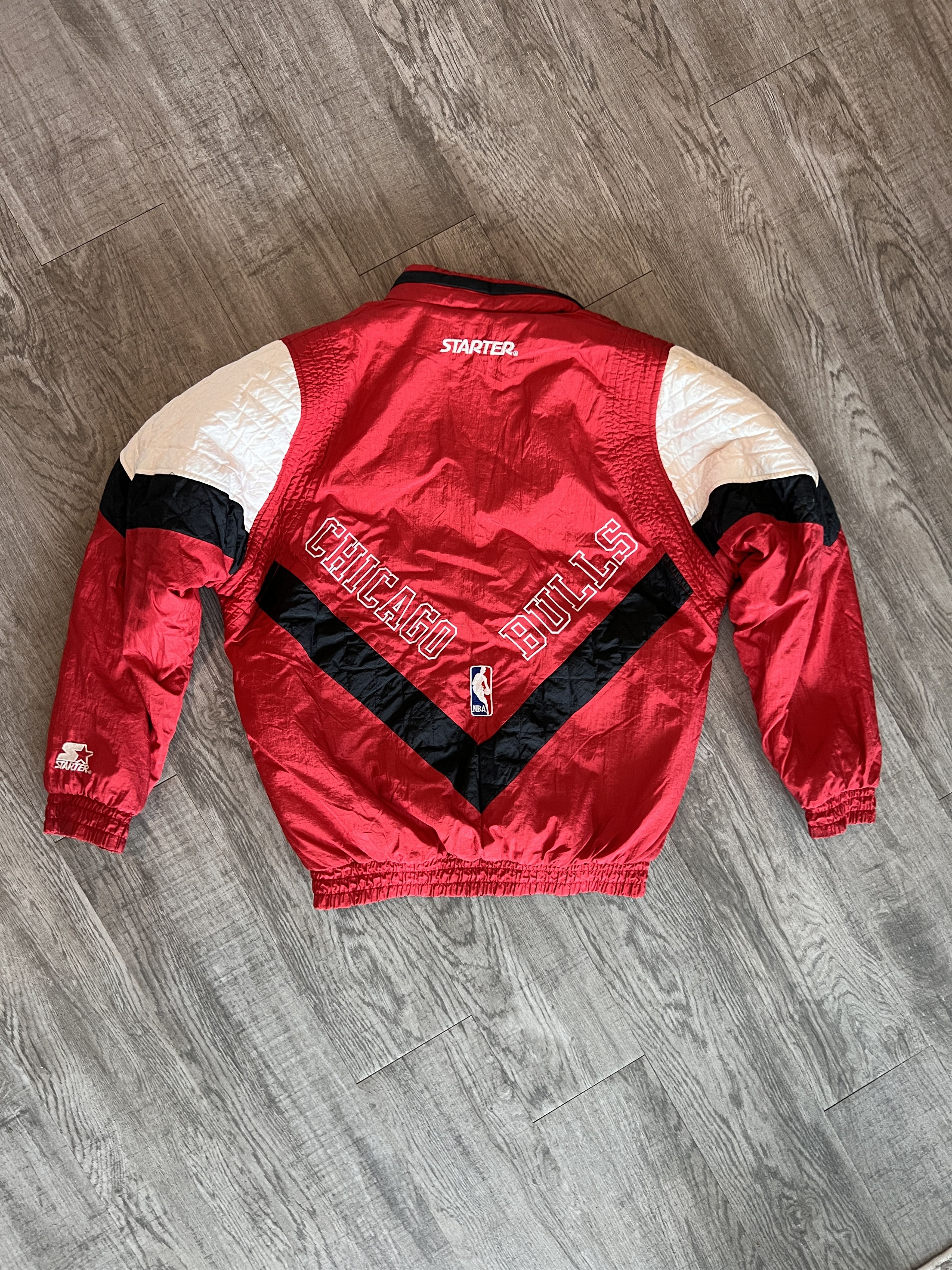 Starter Vintage Chicago Bulls Starter Jacket Size US L / EU 52-54 / 3 - 5 Thumbnail