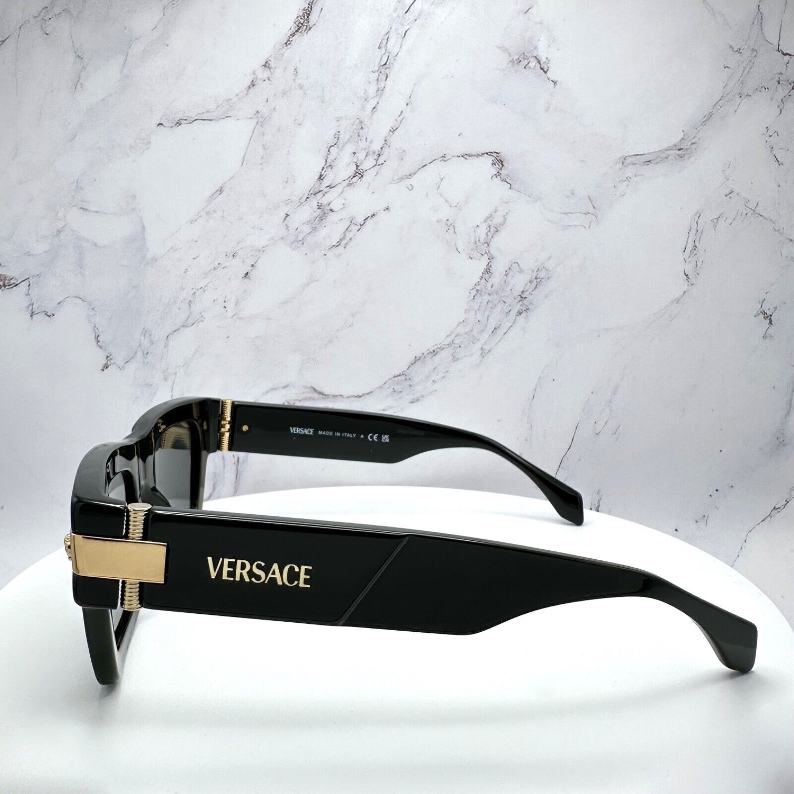 Versace VERSACE Sunglasses Black Gold Special Project Dwayne Wade Size ONE SIZE - 6 Thumbnail
