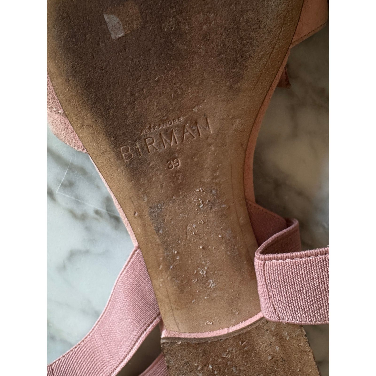 Alexandre Birman Alexandre Birman Clarita Suede Flat Sandals Size US 8 / IT 38 - 3 Thumbnail