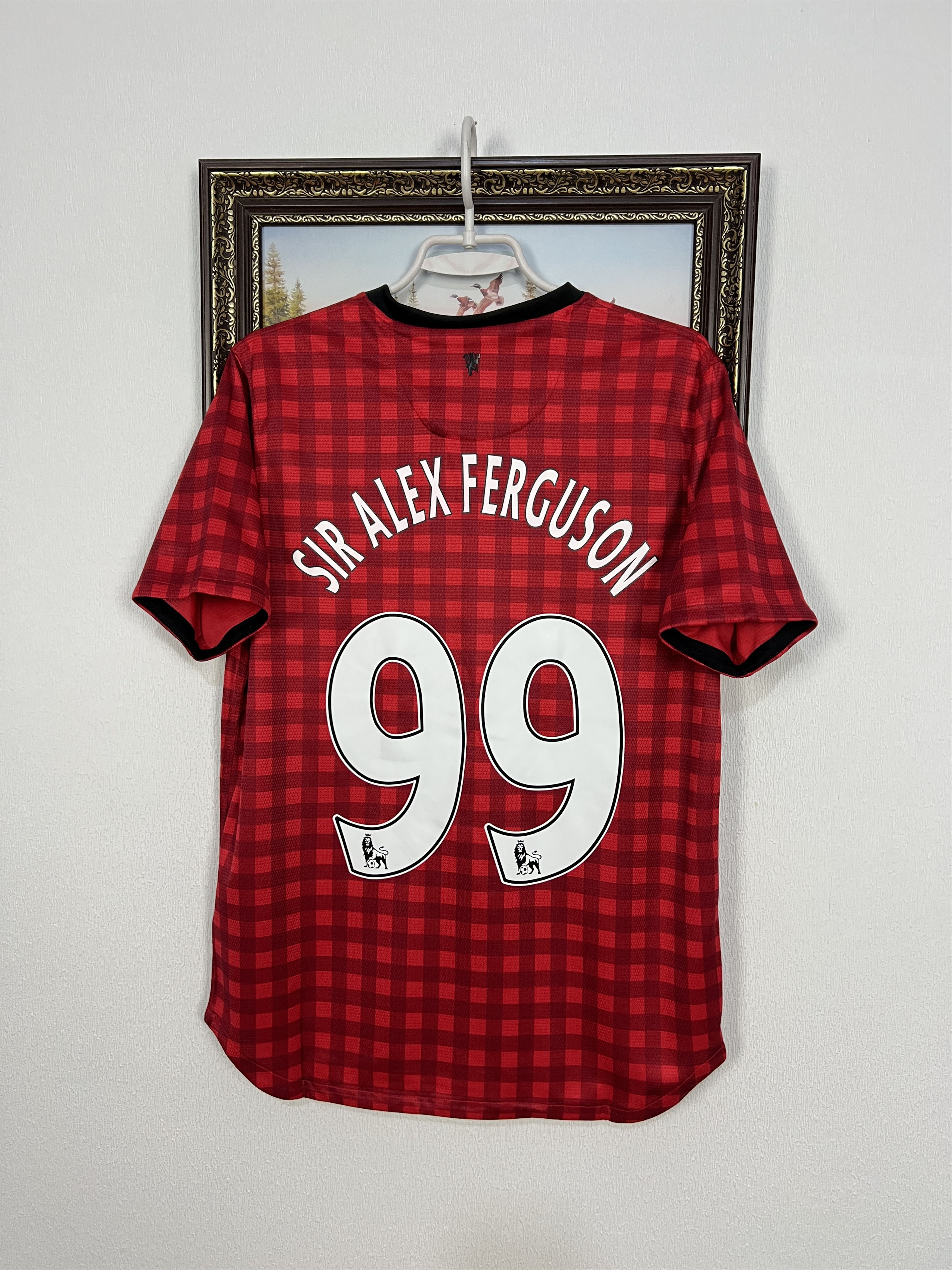 Nike Manchester United Home football shirt 2012 Nike #99 Sir Alex Size US M / EU 48-50 / 2 - 1 Thumbnail