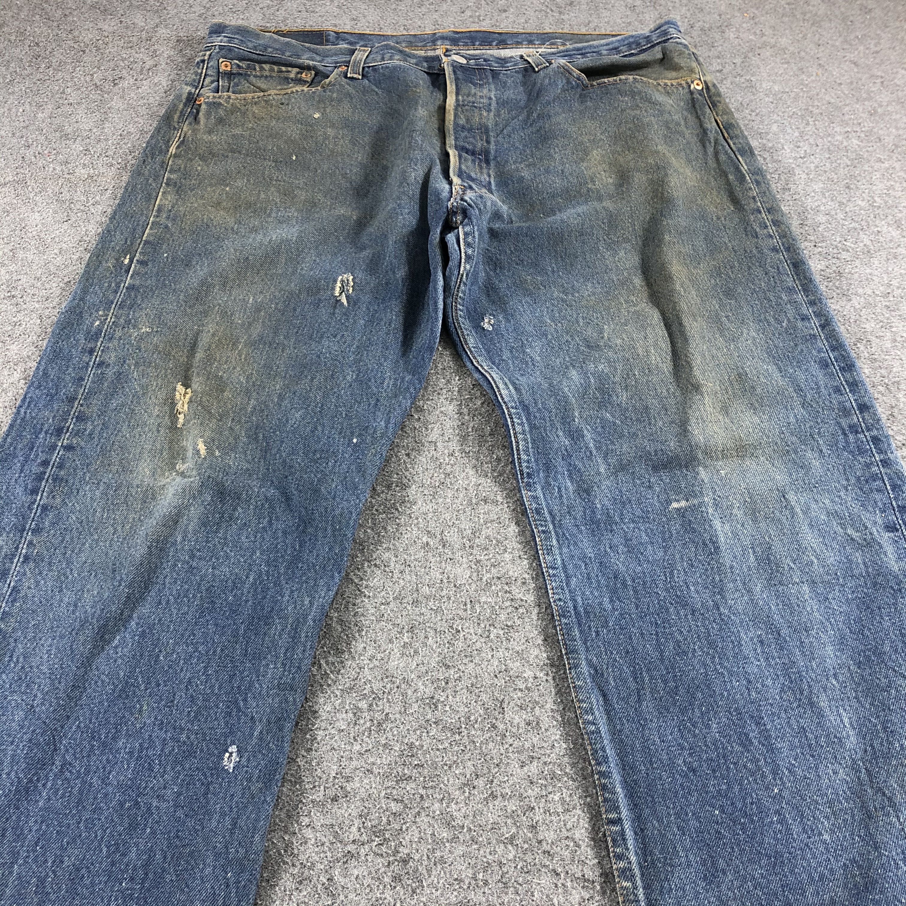 Levi's 90s Vintage Levis 501 Jeans- J1365 Size US 39 - 3 Thumbnail