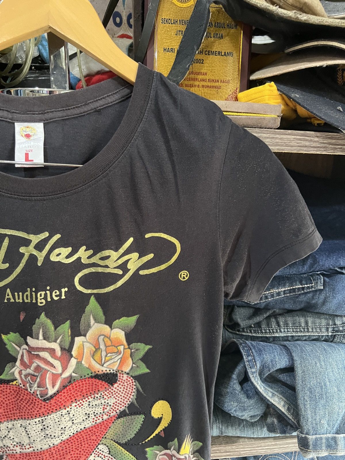 Ed Hardy 🔥Ed Hardy by Christian Audigier Kills Love Slowly Size S / US 4 / IT 40 - 7 Thumbnail