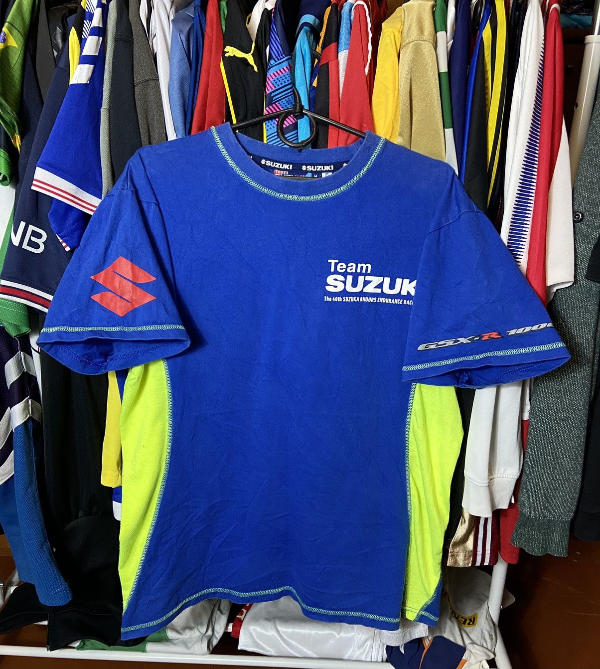 Japanese Brand SUZUKI GSX R 1000 RACING JAPAN STYLE COTTON ADULT T-SHIRT Size US M / EU 48-50 / 2 - 1 Thumbnail