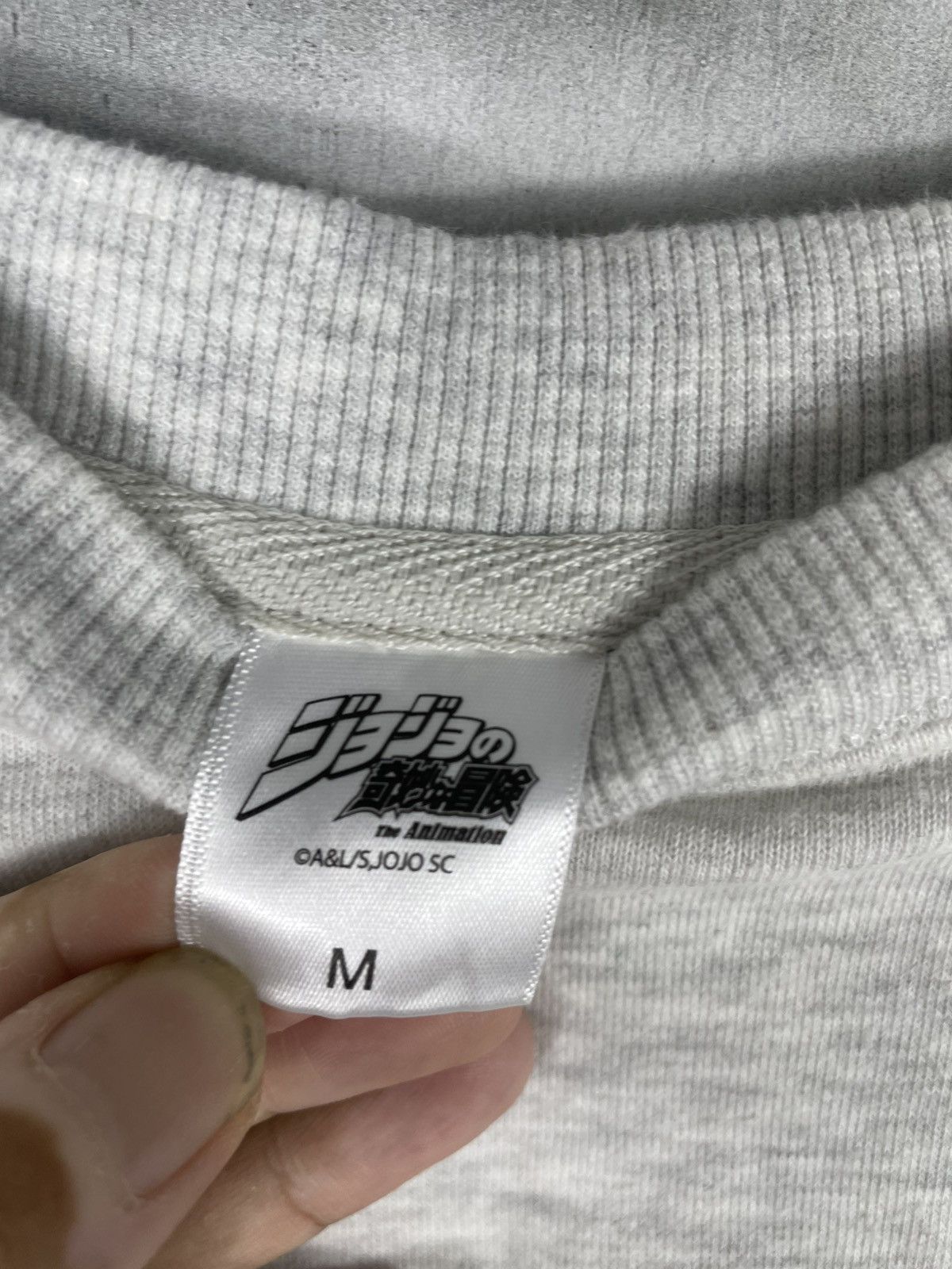 Anime Vintage Jojo Bizarre Stardust Crusaders Sweatshirt Size US M / EU 48-50 / 2 - 5 Thumbnail