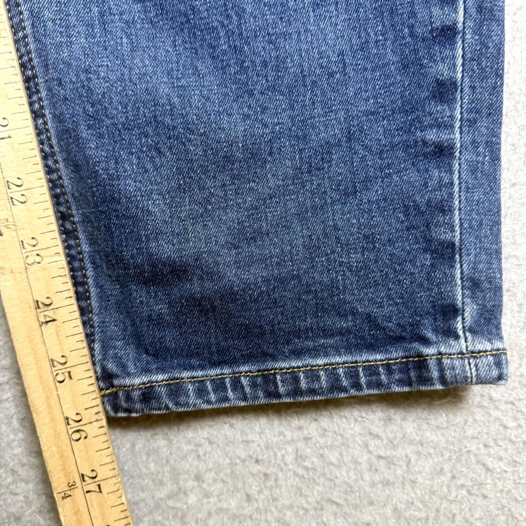 Everlane Everlane Cropped Jeans The Original Cheeky Organic Cotton Blue Women 34 Jeans Regular Size Blue Womens Size 24" / US 00 / IT 34 - 5 Thumbnail