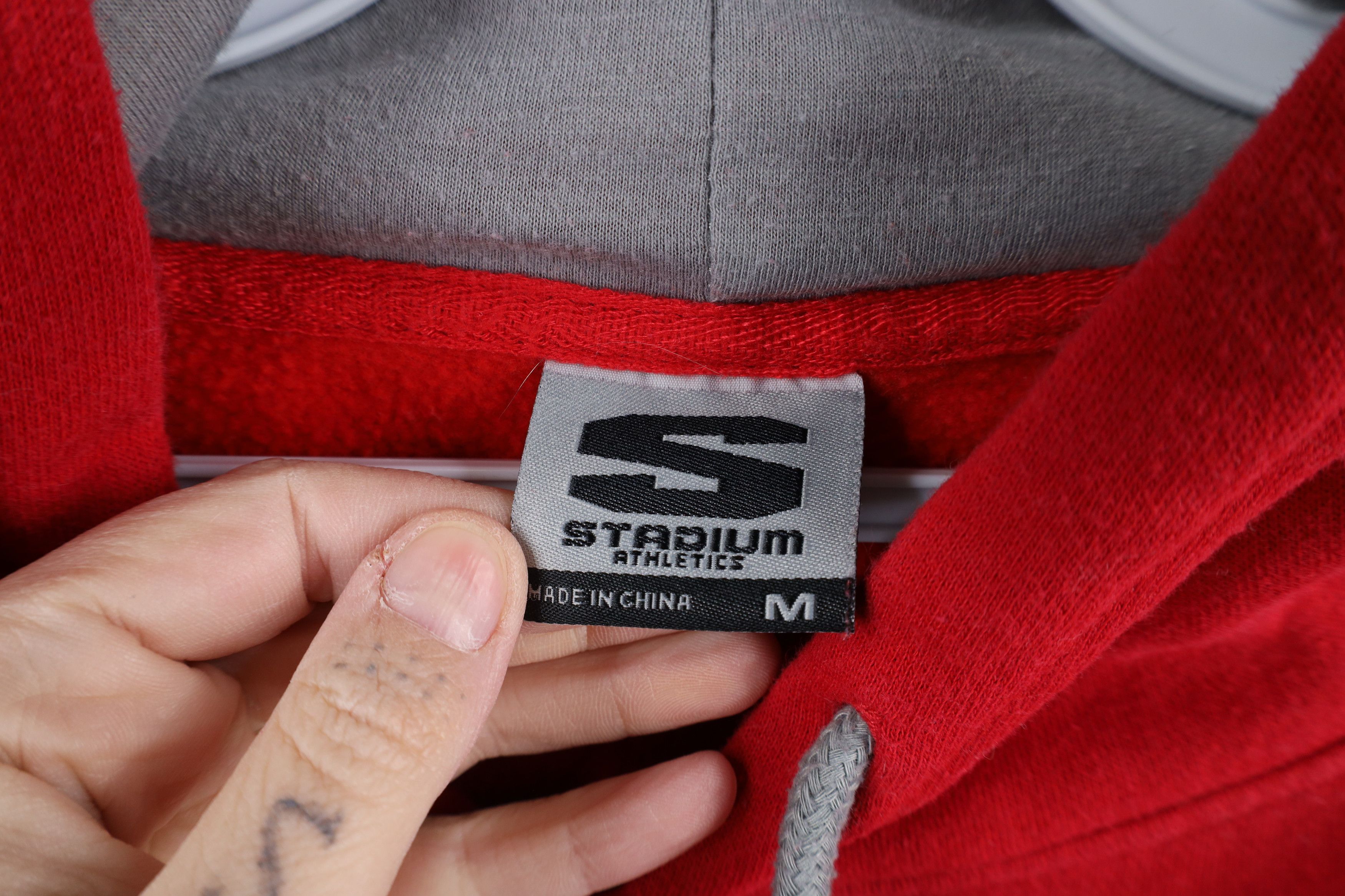 Vintage Vintage Spell Ohio State University Hoodie Sweatshirt Red Size US M / EU 48-50 / 2 - 5 Thumbnail