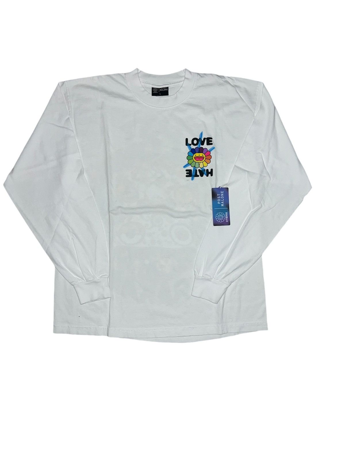 Post Malone X Takashi Murakami Long hotsell Sleeve Shirt