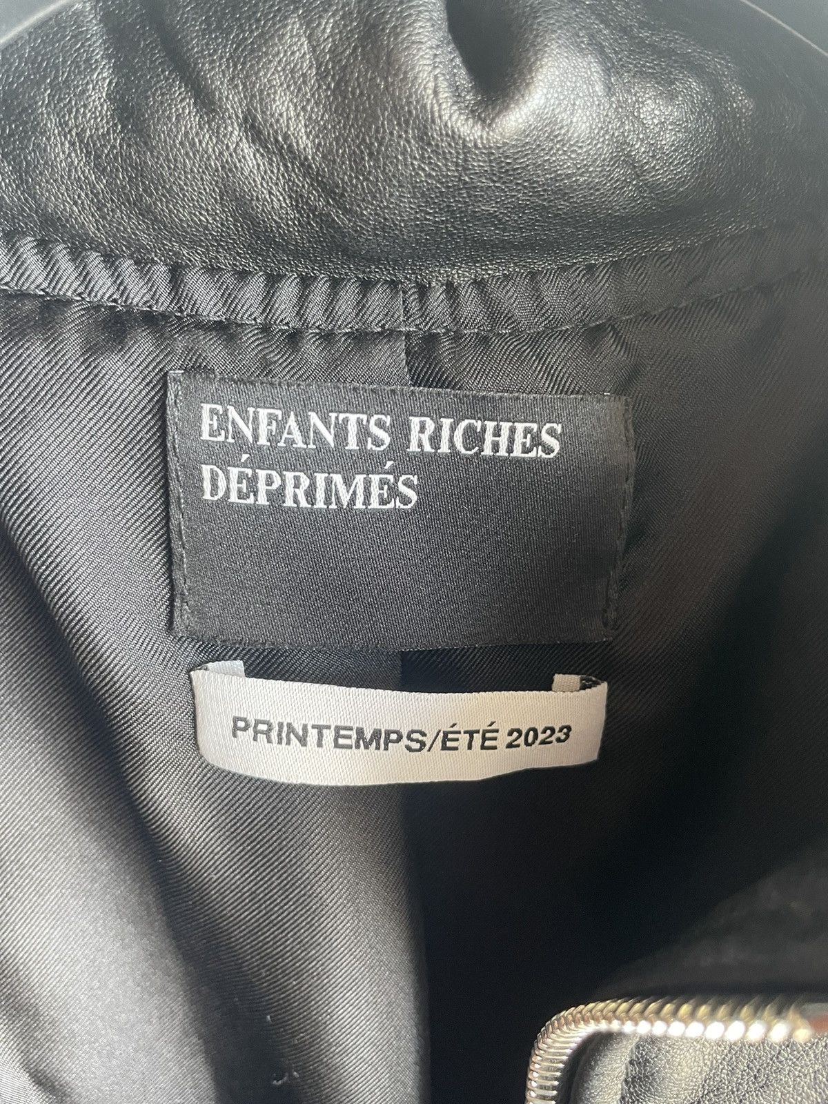 Enfants Riches Deprimes Leather Western Jacket Size US M / EU 48-50 / 2 - 6 Thumbnail