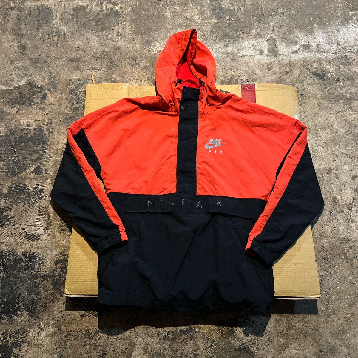 Nike Nike windbreaker raincoat light jacket quarter zip zip up Size US S / EU 44-46 / 1 - 1 Thumbnail