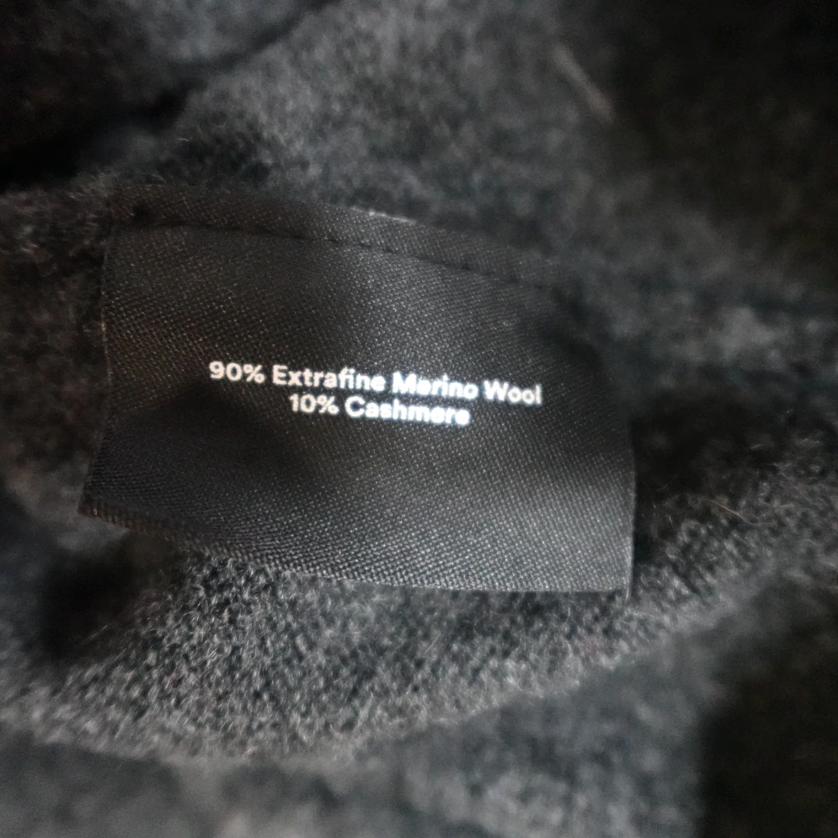 Vintage Summersalt Womens Sweater Medium Gray Merino Wool Cashmere Hoodie Pullover Knit Regular M Womens Mens? Size M / US 6-8 / IT 42-44 - 3 Thumbnail