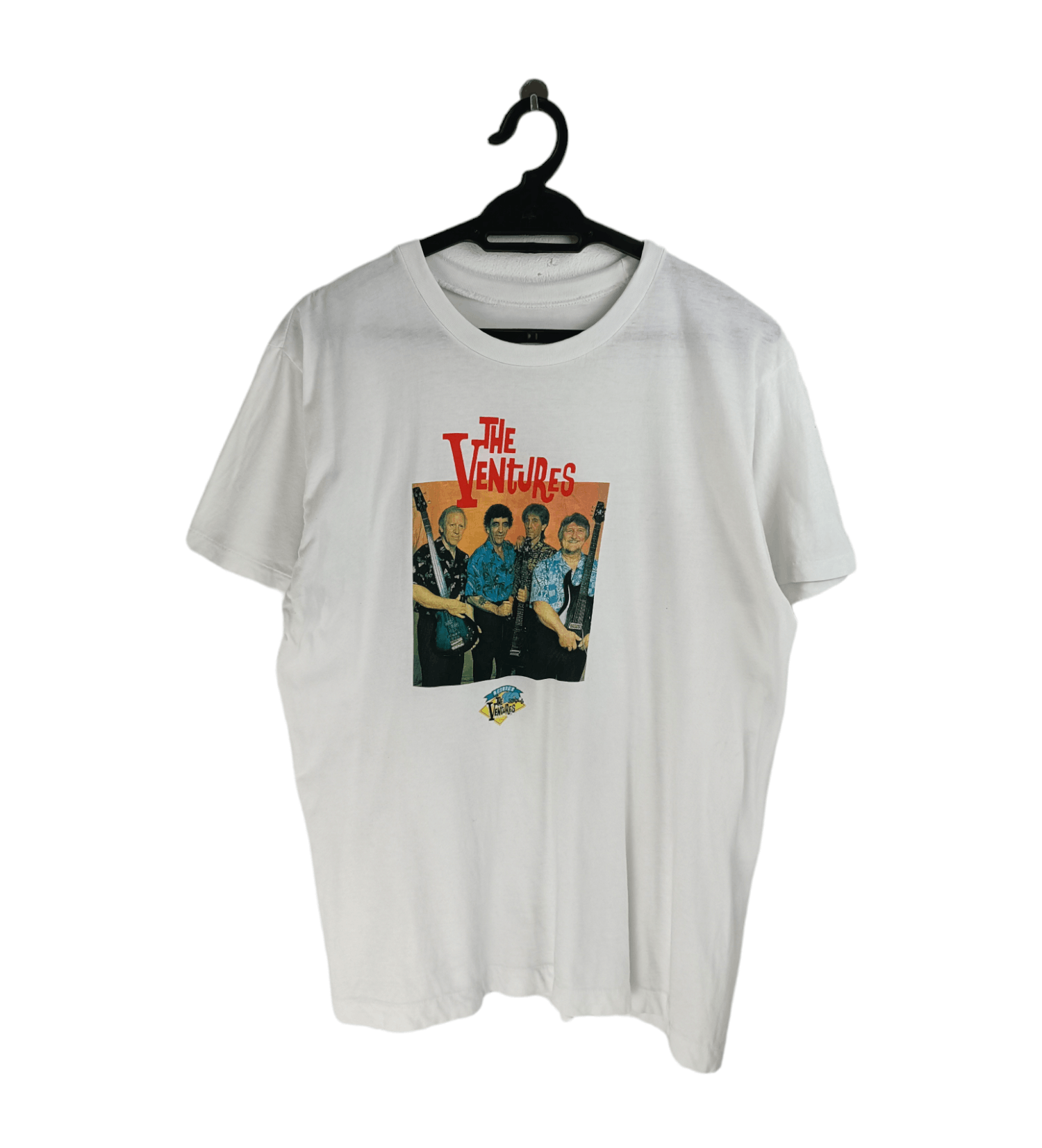 Band Tees VTG 1992 THE VENTURES TEE BEACH BOYS NEIL YOUNG TELEVISION Size US M / EU 48-50 / 2 - 1 Thumbnail