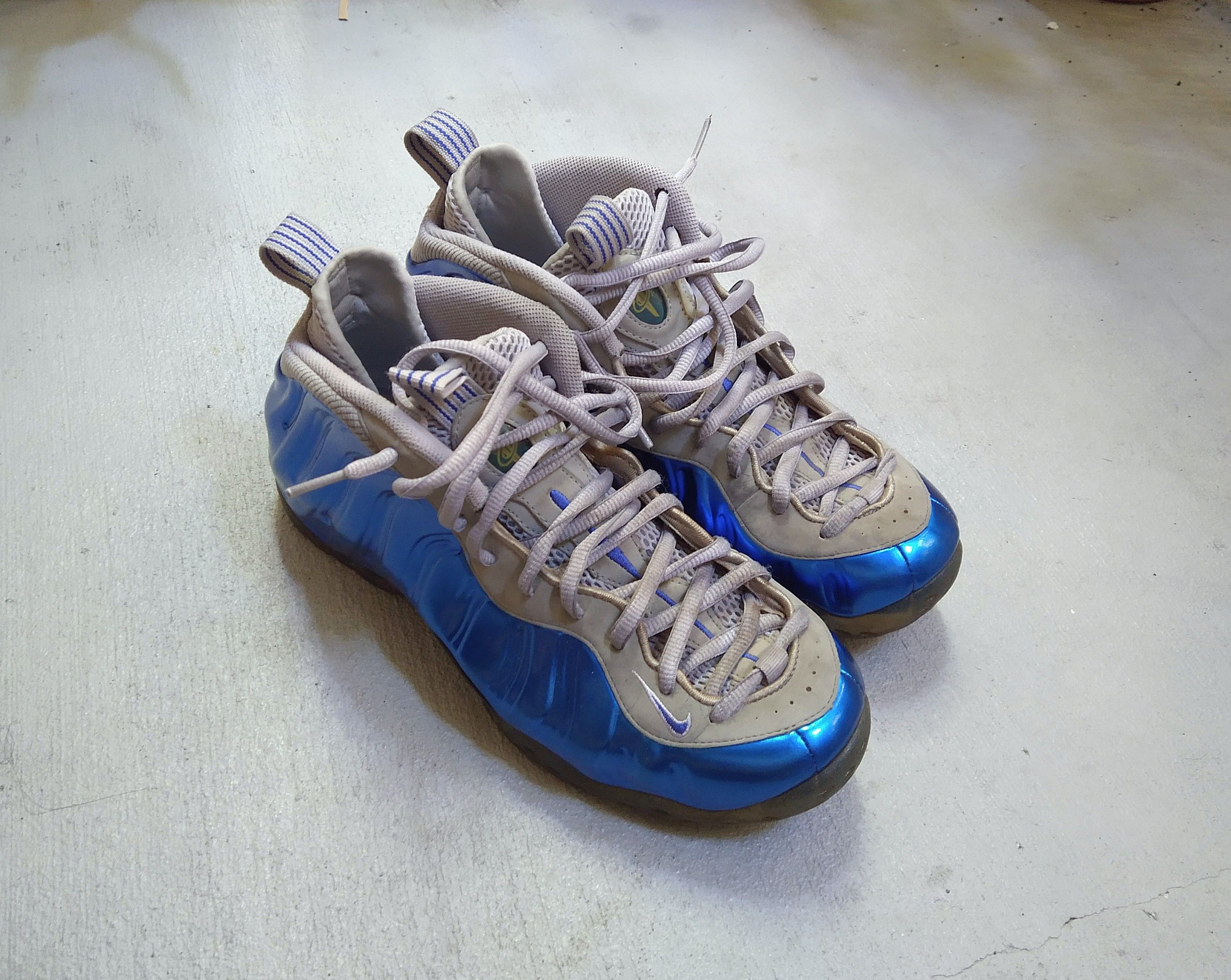 Nike Nike Air Foamposite One Sport Royal Blue Size 10 314996-401 Size US 10 / EU 43 - 2 Thumbnail