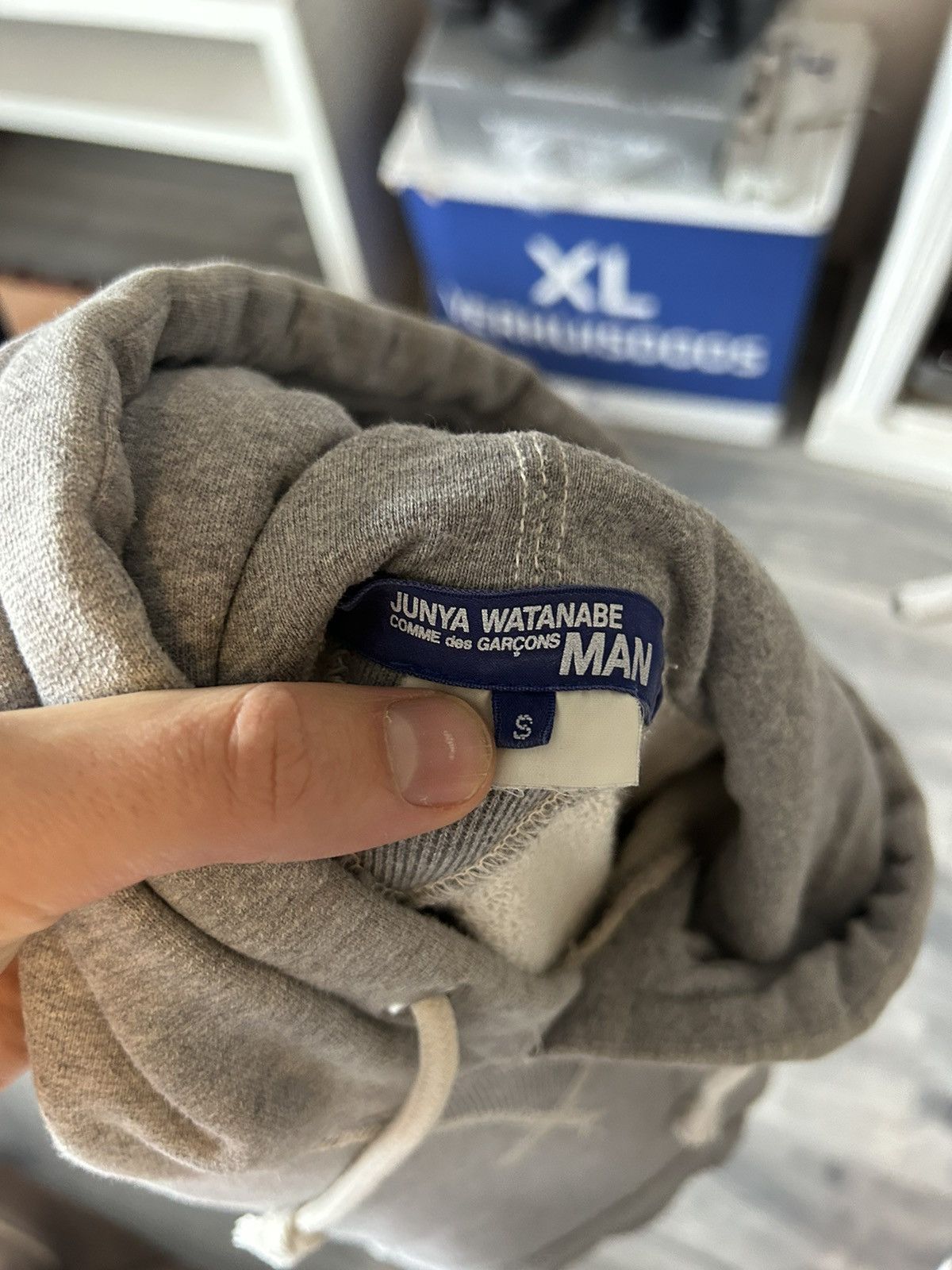 Junya Watanabe Junya Watanabe Oversized Fit Hoodie - Size S Size US S / EU 44-46 / 1 - 8 Thumbnail