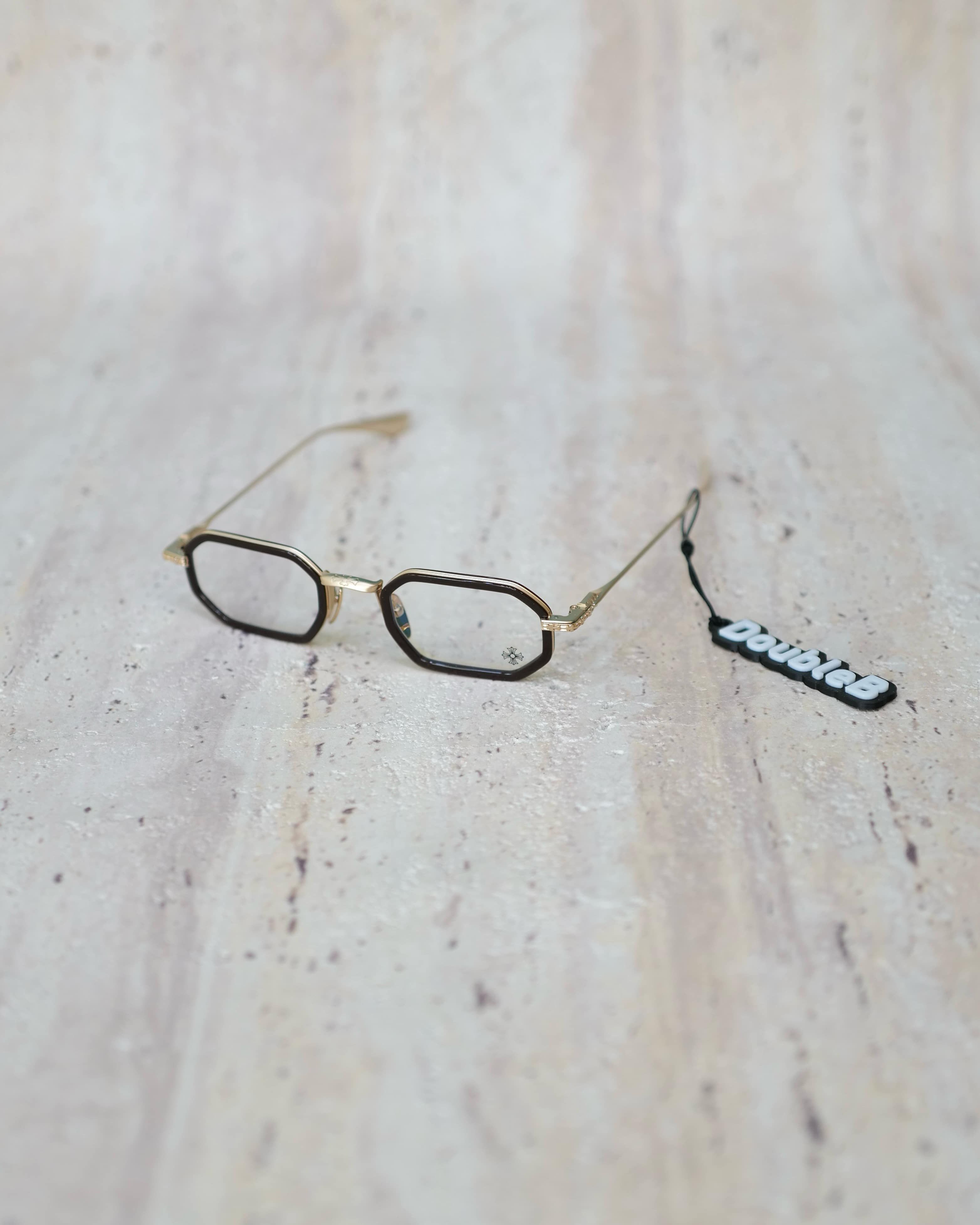 Chrome Hearts CHROME HEARTS STYLIDA CLASSIC BROWN/MATTE GOLD PLATED Size ONE SIZE - 1 Thumbnail