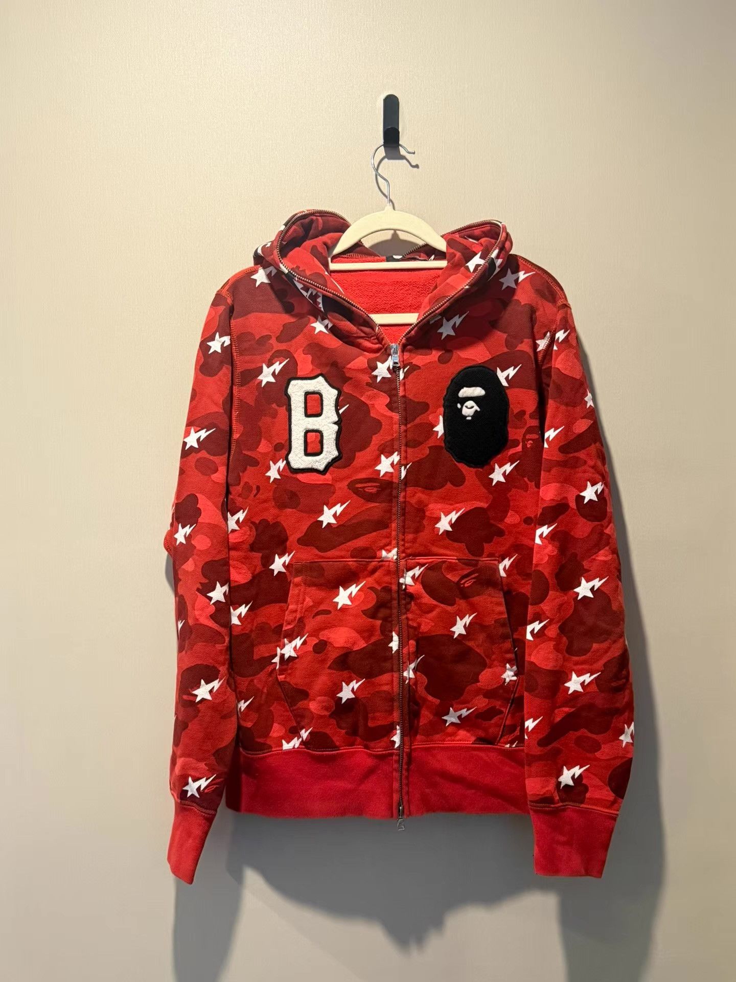 Bape BAPE × BLVCK Year of the Sheep Limited Edition Hoodie Q20 Size US M / EU 48-50 / 2 - 1 Thumbnail