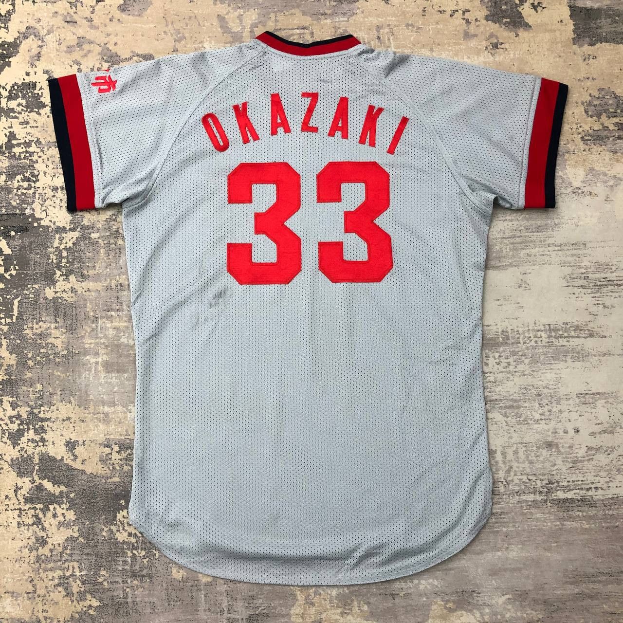 Mizuno × Vintage T435 VTG MIZUNO X TOYOTA NO.33 OKAZAKI BASEBALL JERSEYS Size US L / EU 52-54 / 3 - 2 Thumbnail