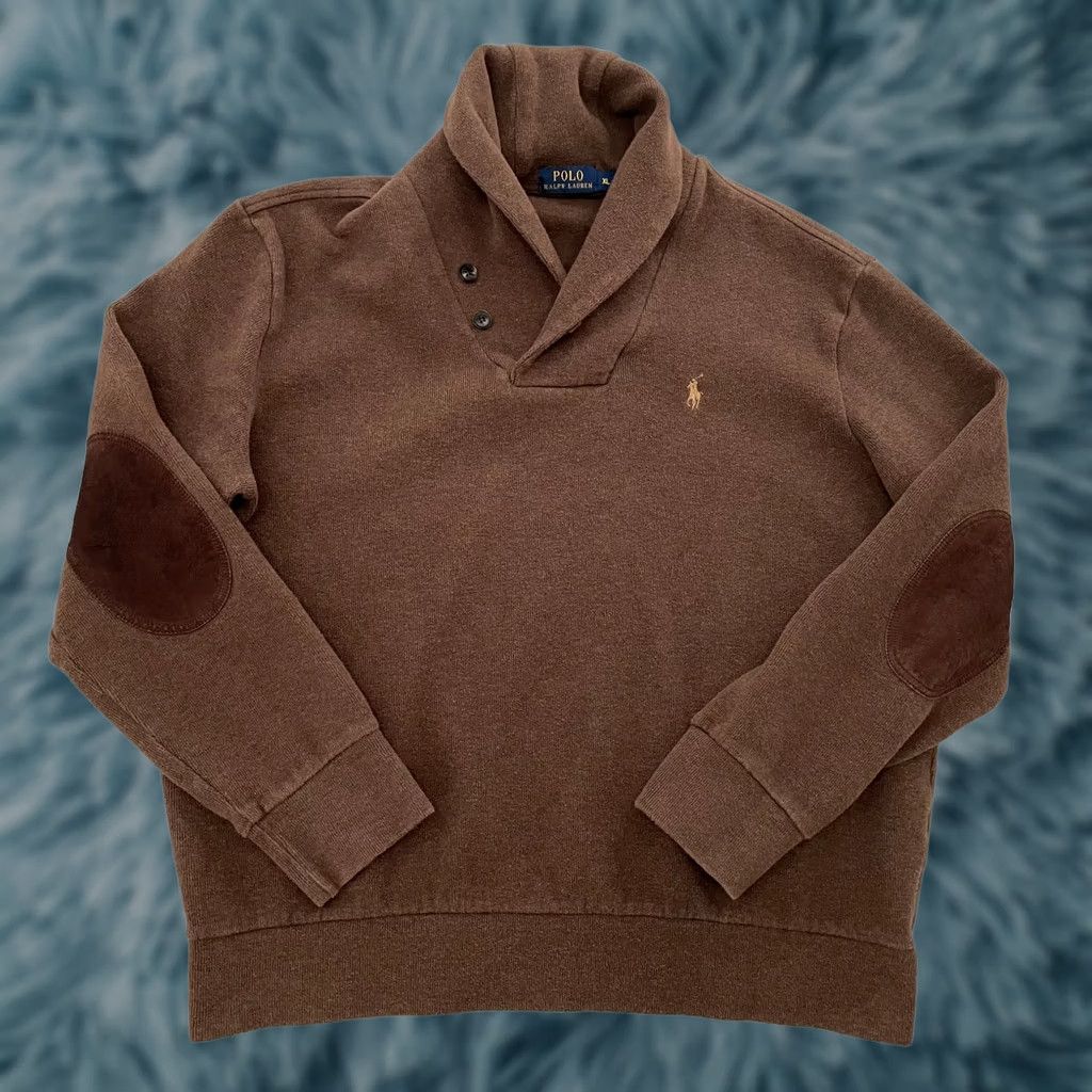 Polo Ralph Lauren VINTAGE Polo Ralph Lauren Sweater Shirt? Size US XL / EU 56 / 4 - 1 Thumbnail