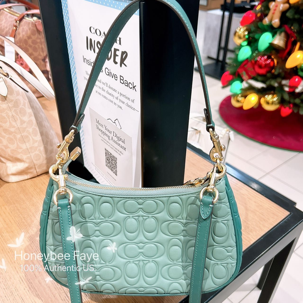 Coach Teri Shoulder Bag In Blocked Signature Leather CY674 Size ONE SIZE - 3 Thumbnail