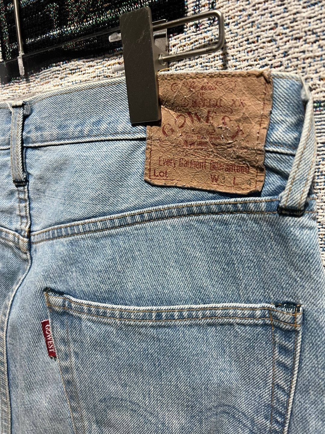 Japanese Brand Gowest vintage tie dye denim pants Size US 32 / EU 48 - 5 Thumbnail