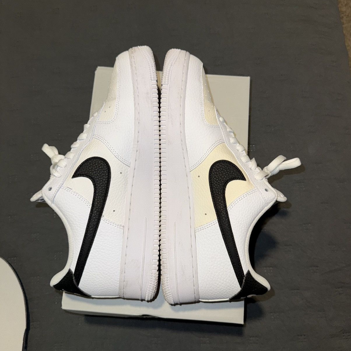 Nike Nike AIR FORCE 1 '07 White Black Size US 11 / EU 44 - 7 Thumbnail