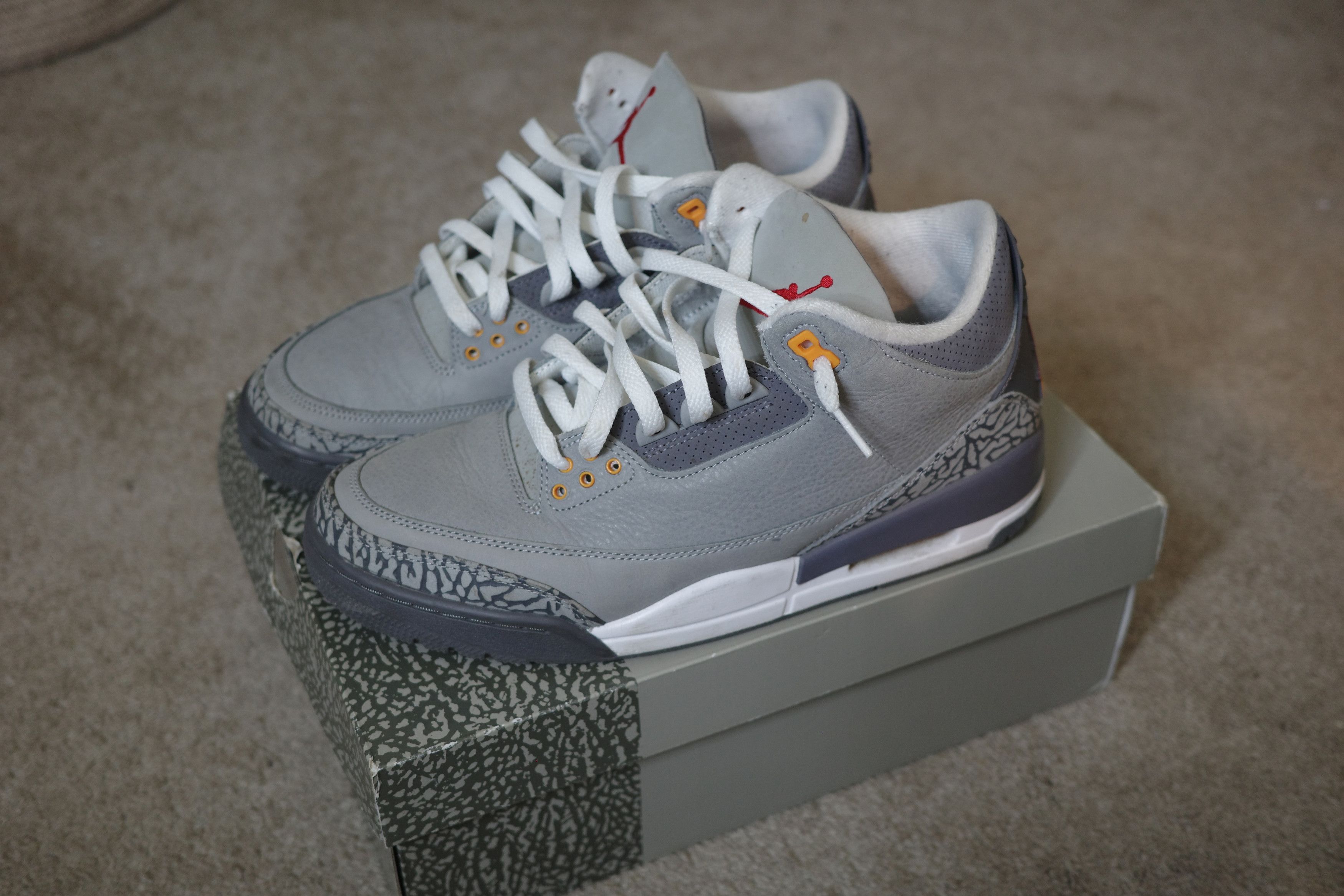 Jordan Brand Jordan 3 Retro Cool Grey (2021) Size US 10 / EU 43 - 7 Thumbnail